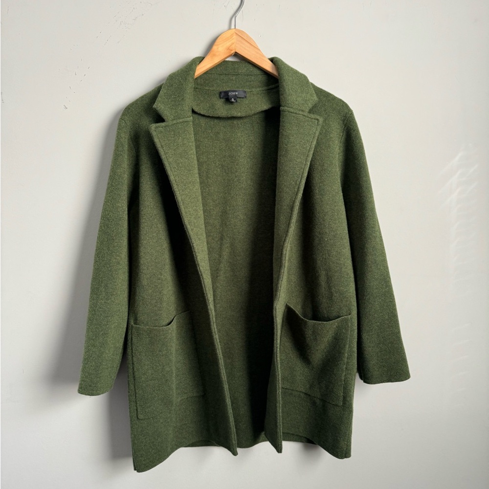 J crew sweater coat cardigan